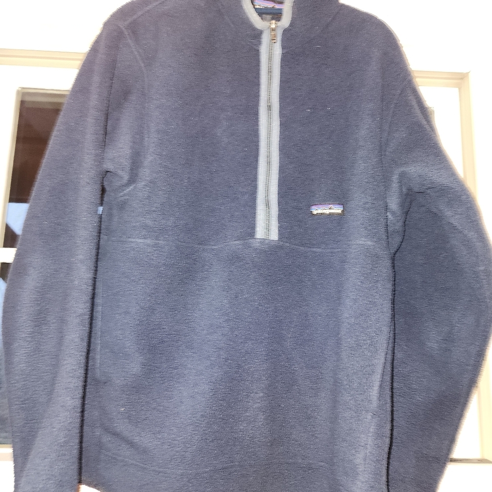 Mens synching 1/2 zip patagonia